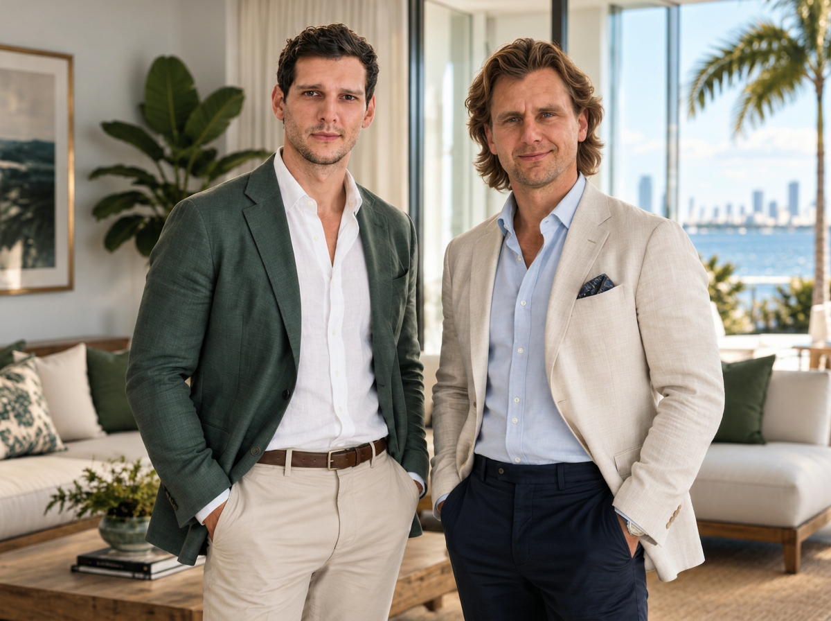 Oleg Sergiienko and Sergey Alenin, founders of Hugo Keys